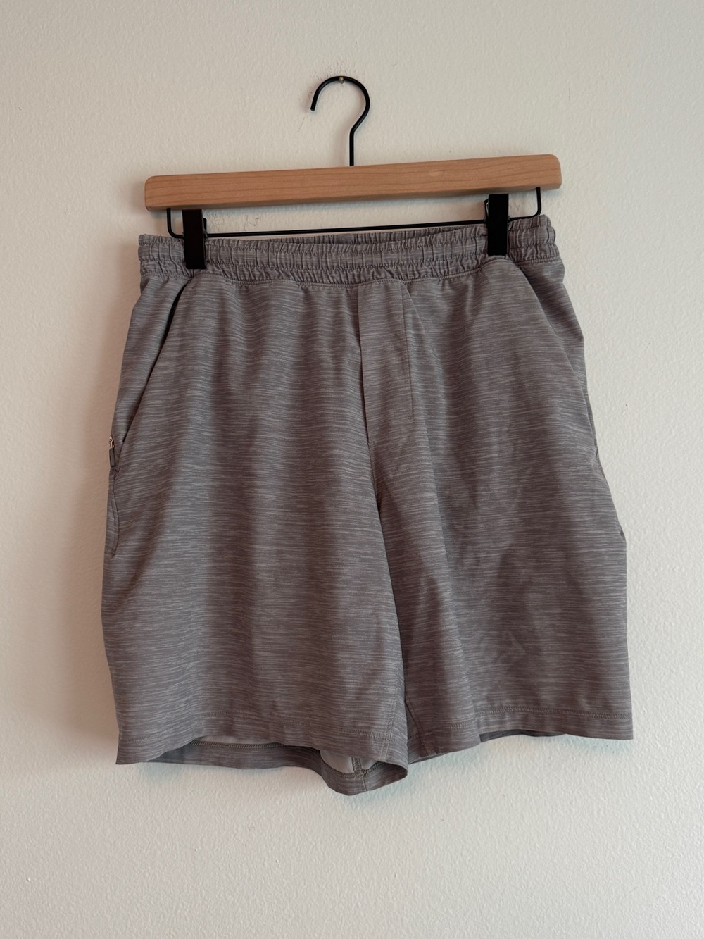 Lululemon Light Gray Men’s Athletic Shorts